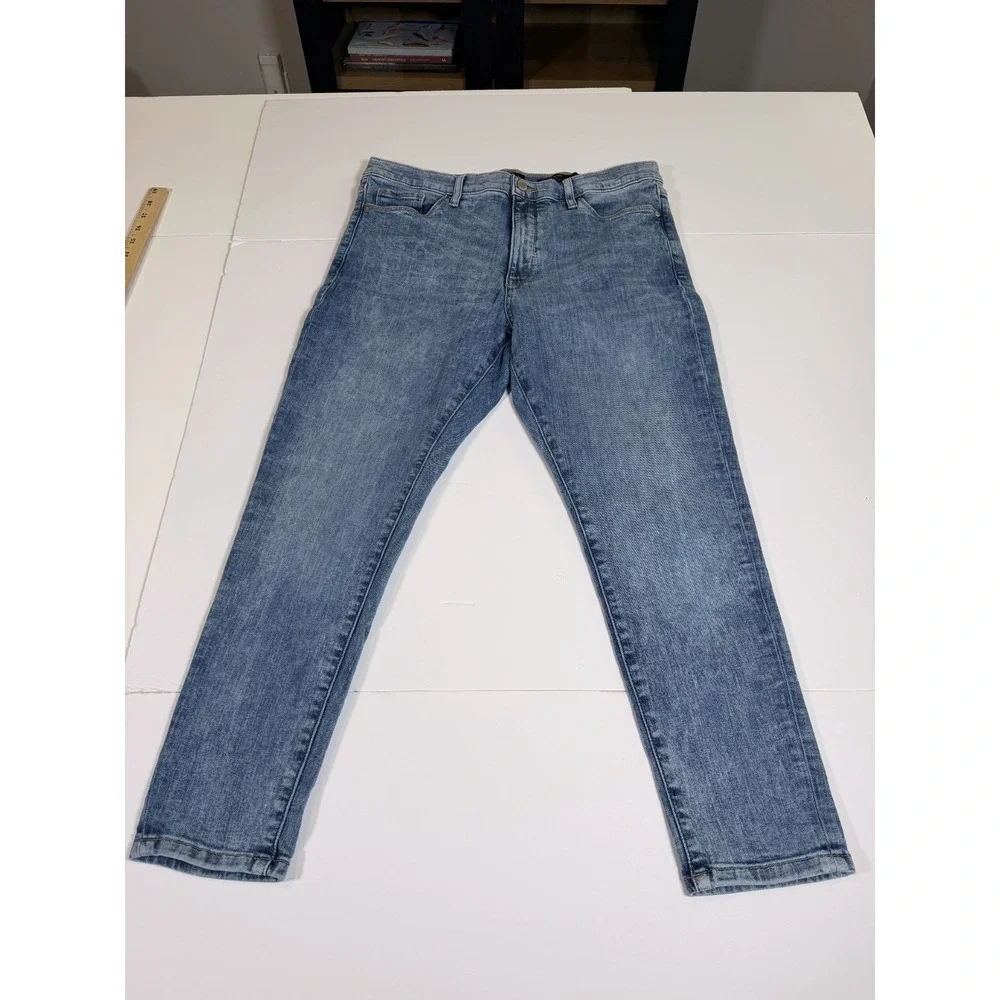 Banana Republic Jeans Mens 31 S Blue Premium Denim Mid Rise Skinny Streetwear